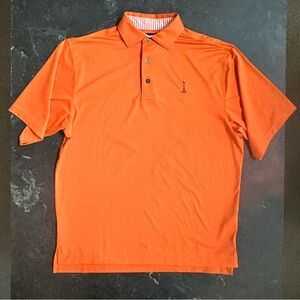 Footjoy Orange Golf Shirt